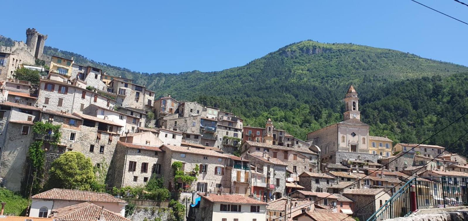 La Tiniera A Luceram - Maison Renovee 2023- Terrasse - Wifi - Village Des Creches المظهر الخارجي الصورة